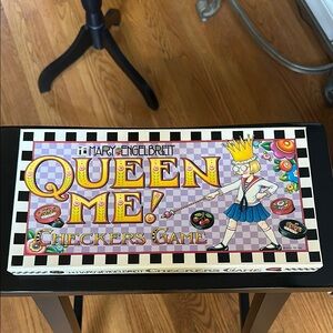 Mary Engelbreit Colorful Checkers Game
